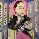 Boyan, The Jewish Queen, 2024, Oil on canvas, 140x127cm